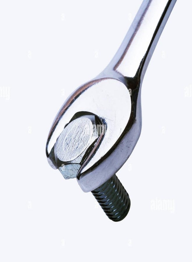 إيست مان مفاتيح ربط إيستمان دو ذات الفكين - مجموعة من 10 قطع من الكروم والفاناديوم، طقم خاص Kit-03-101M، فولاذ الكروم والفاناديوم، مطلي بالكروم، مفتاح ربط مزدوج الجوانب مفتوح الطرف بلمسة نهائية من الكروم، مجموعة أدوات مفاتيح الربط (E-2001) - Image 2